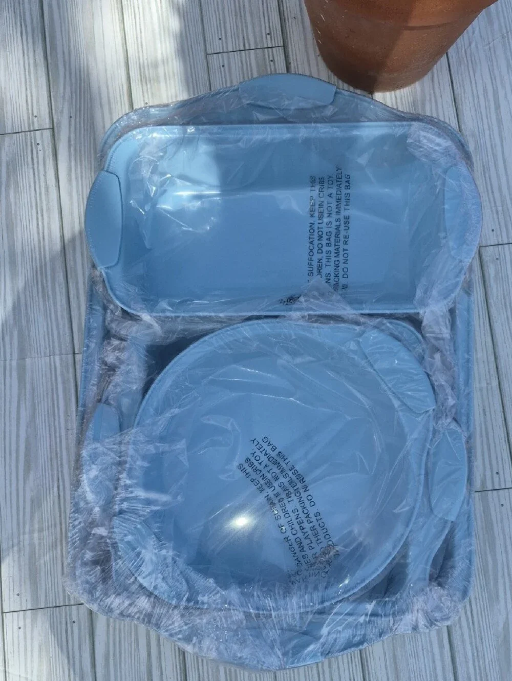 NWOT Servappétit Blue Griplite Bakeware 4-Piece Set